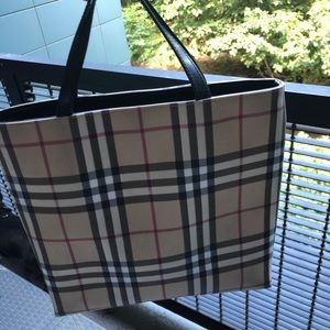 Burberry London Nova Check Tote